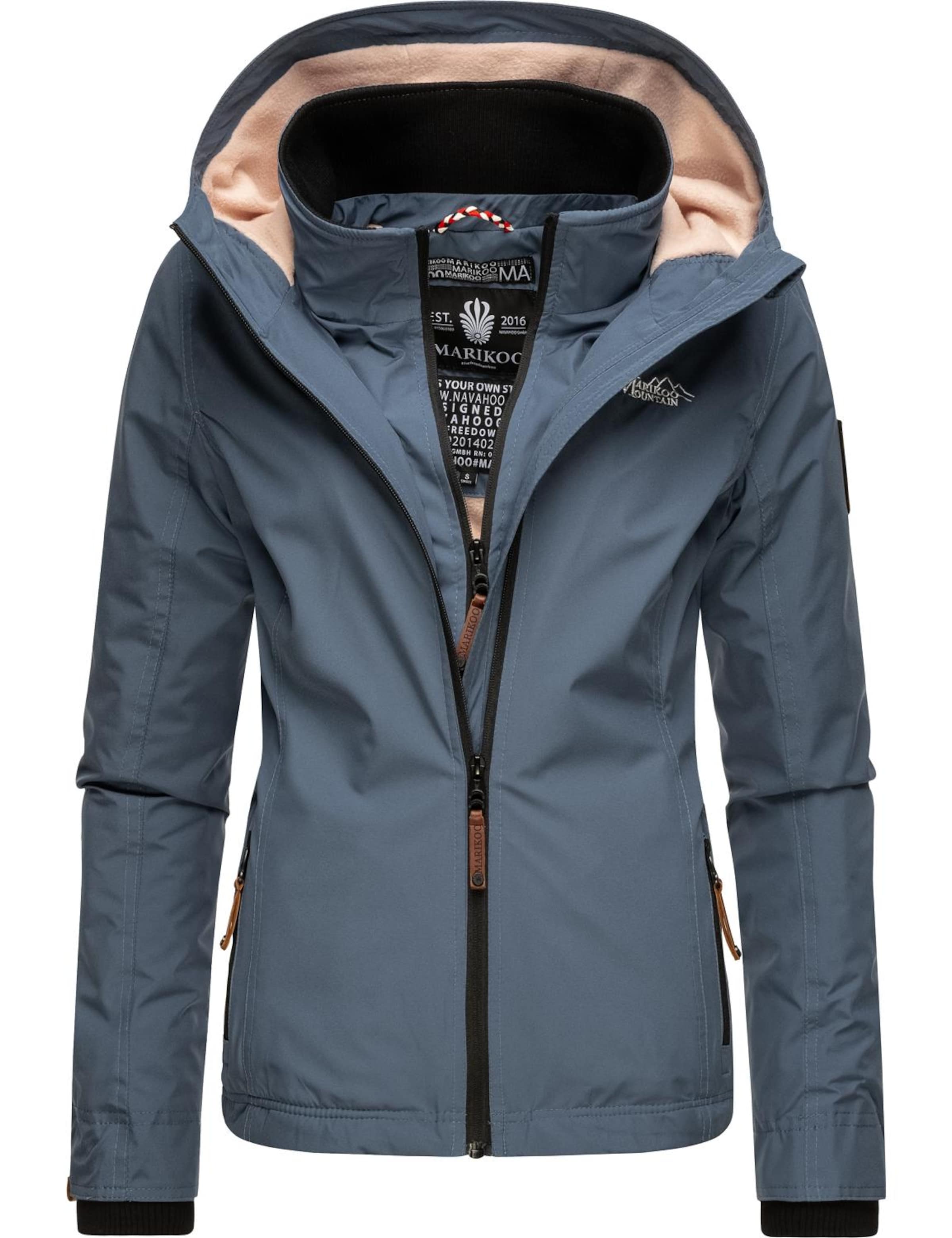 Veste fonctionnelle 'Erdbeere' MARIKOO en bleu : devant