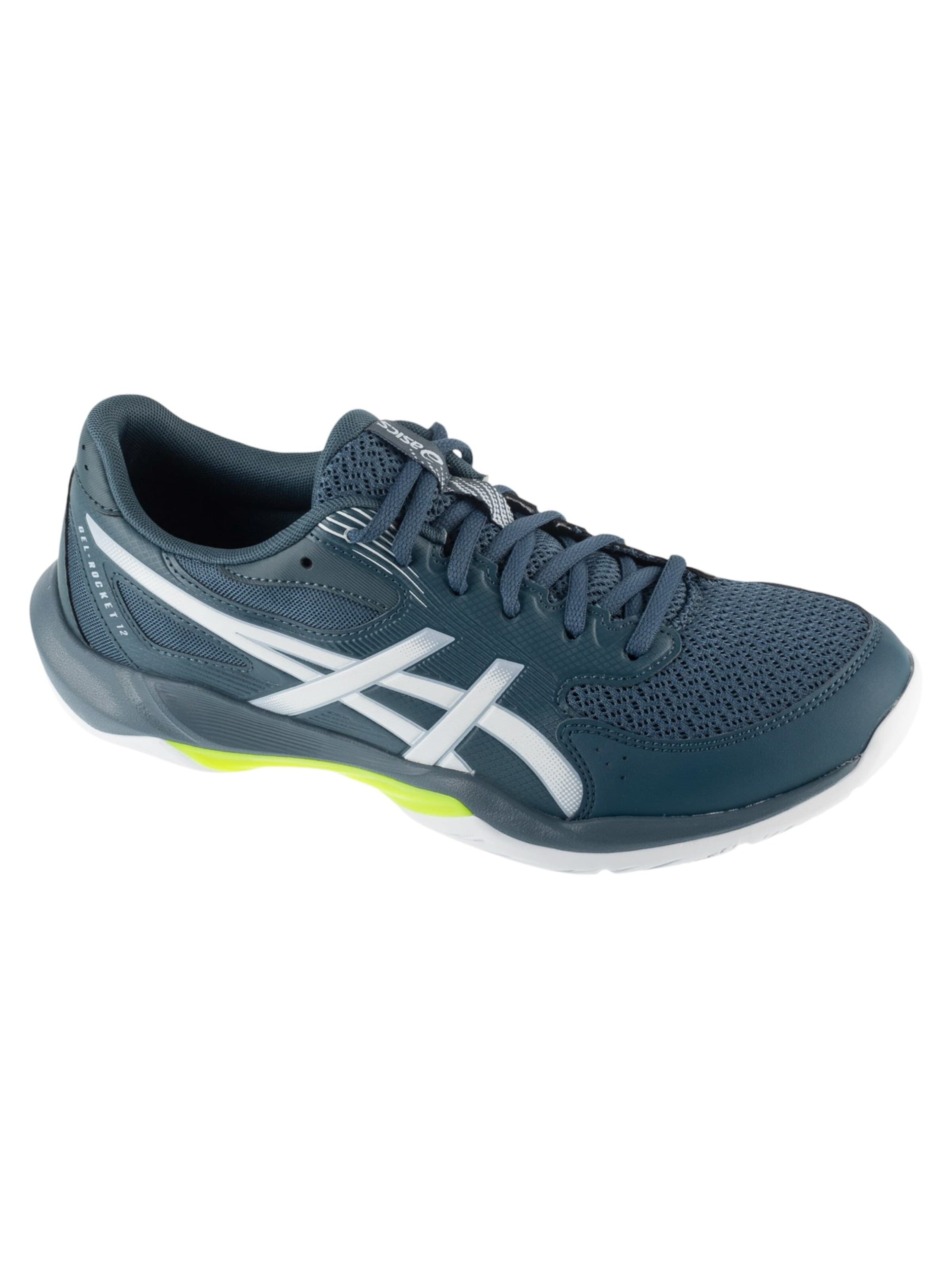 ASICS Sportschuh 'ASICS Gel-Rocket 12' in Blau: Vorderseite