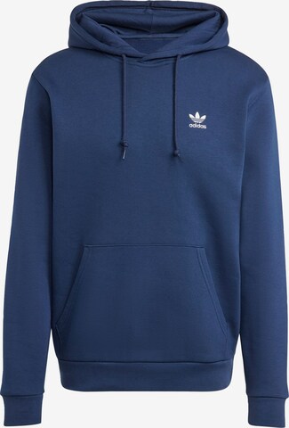 ADIDAS ORIGINALS - Sweatshirt 'Trefoil Essentials' em azul: frente
