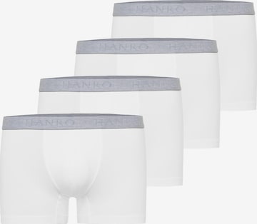 Hanro Boxershorts 'Cotton Essentials' in Weiß: Vorderseite