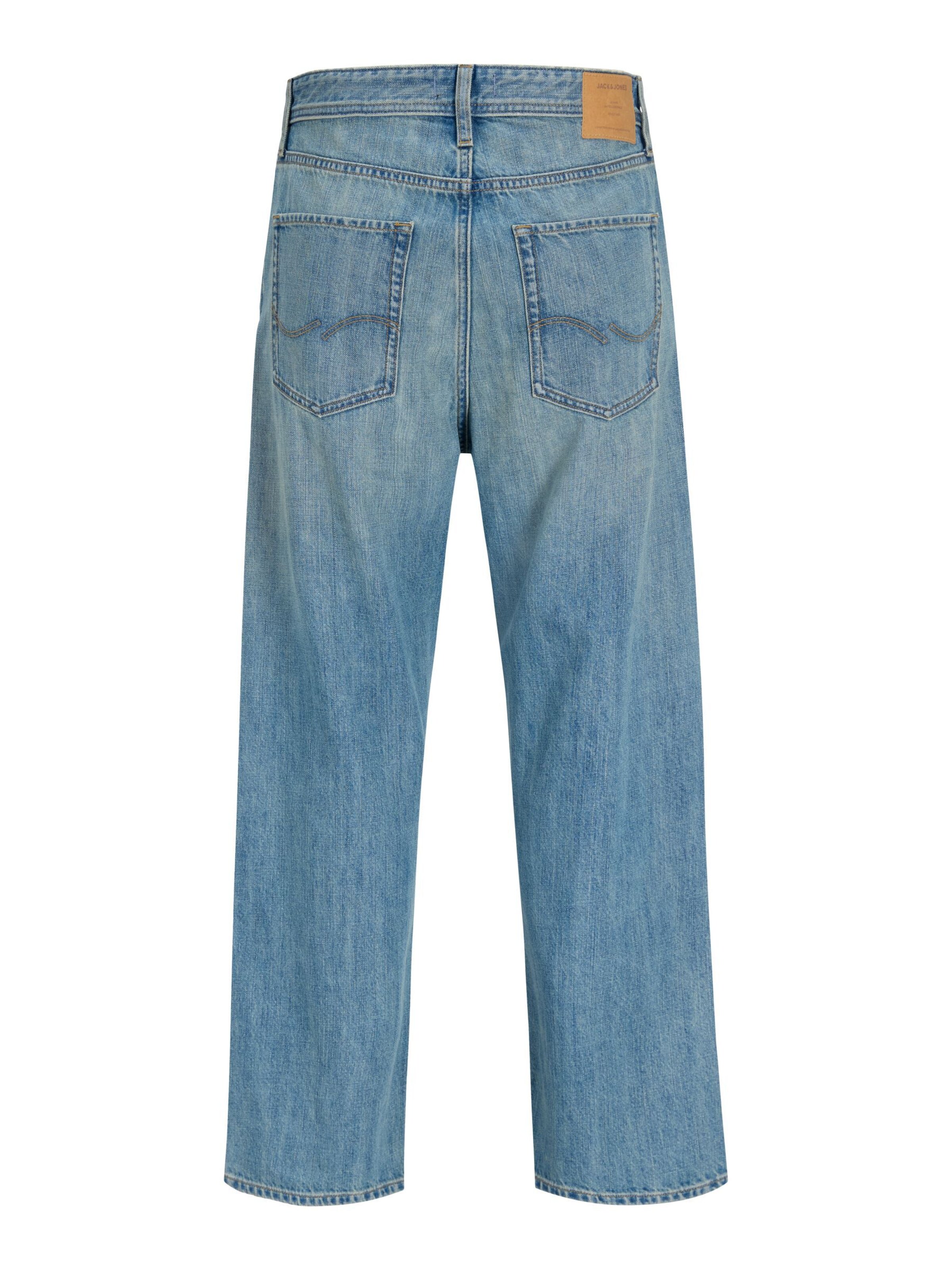 JACK & JONES Loosefit Jeans 'ALEX ORIGINAL' in Blauw