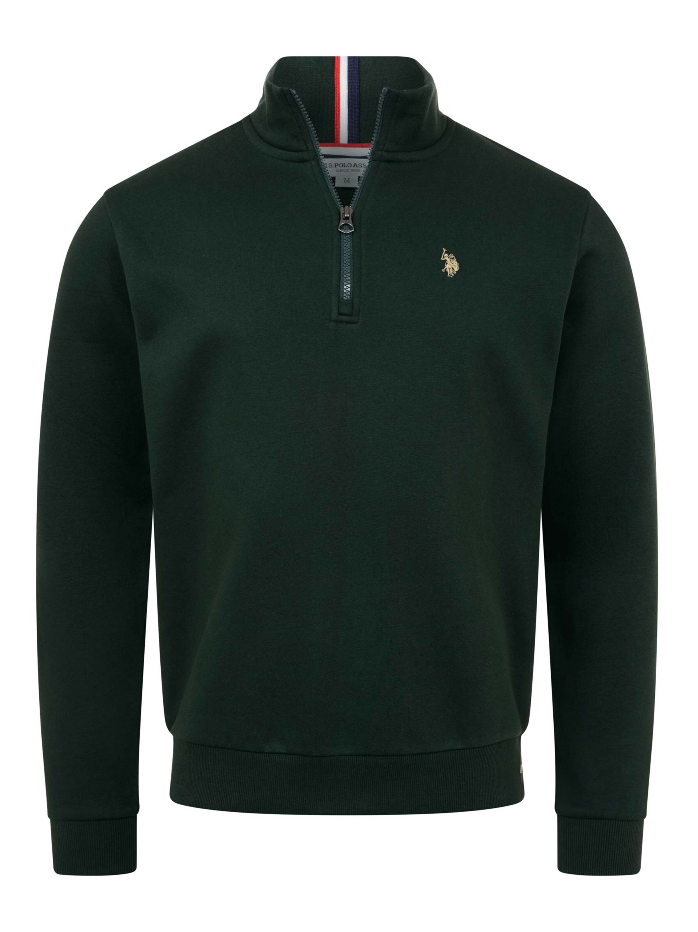 U.S. POLO ASSN. Sweatshirt in Green: front