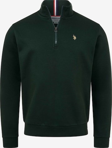 U.S. POLO ASSN. Sweatshirt in Green: front