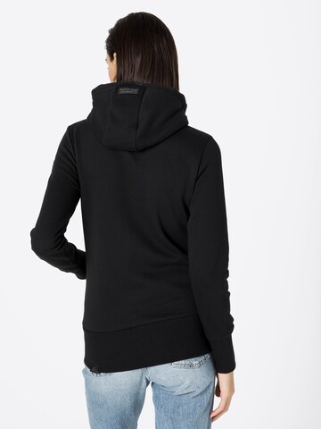 Ragwear Zip-Up Hoodie 'Neska' in Black