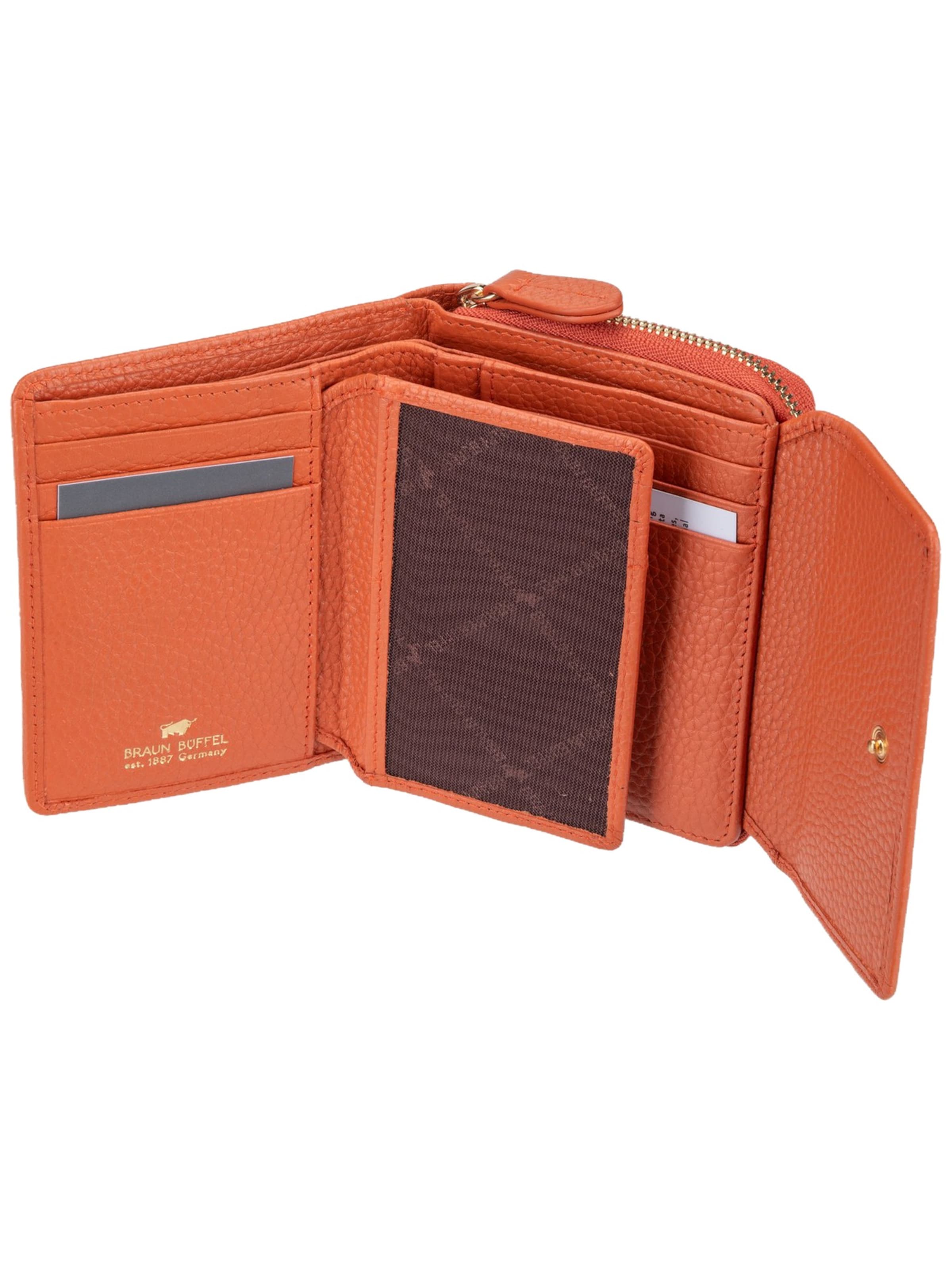 Braun Büffel Wallet ' Asti 50454 RV ' in Orange