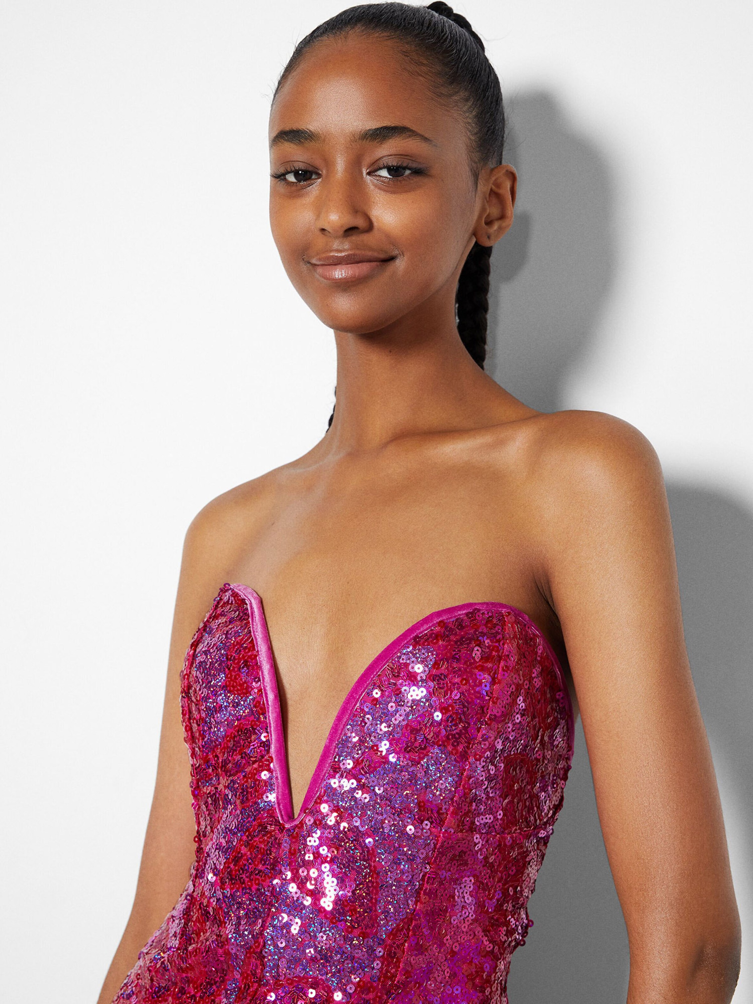 Bershka sequin dress hotsell