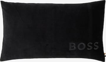 BOSS Home Pillow in Black: front