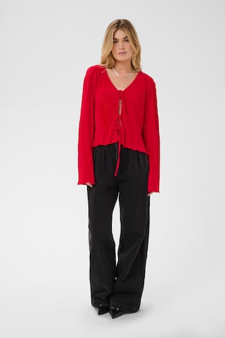 SAINT TROPEZ - Cárdigan en rojo