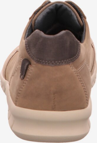 WALDLÄUFER Athletic Lace-Up Shoes in Brown