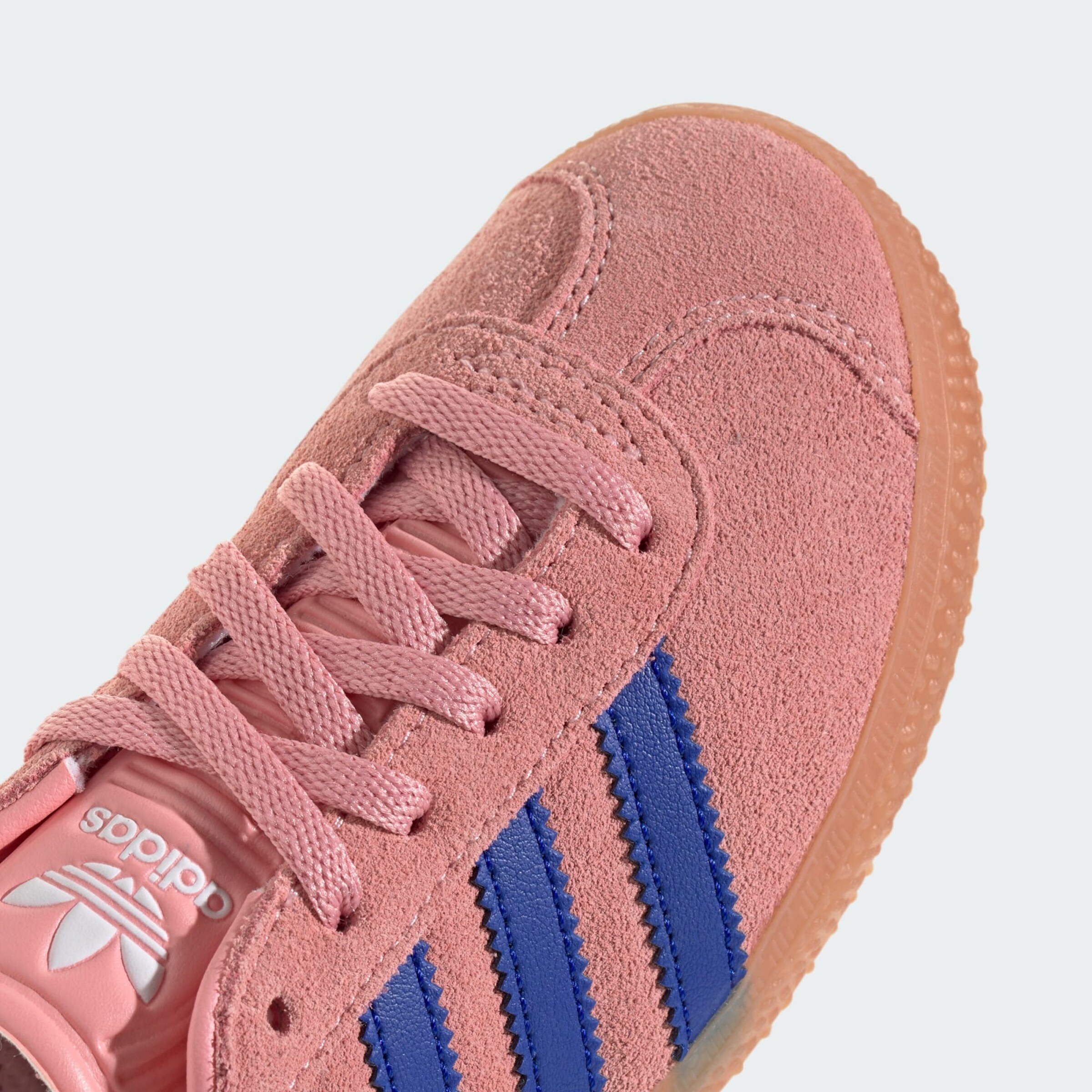 Blue and pink adidas trainers outlet