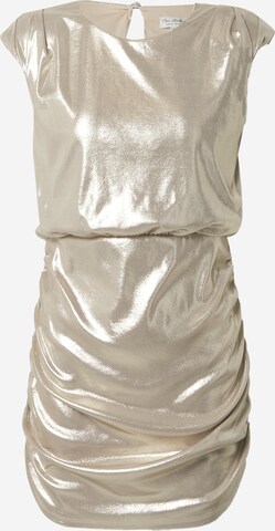 Miss Selfridge Koktejlové šaty – zlatá: přední strana