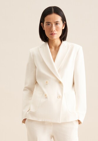 SEIDENSTICKER Blazers 'Schwarze Rose' in Beige: voorkant