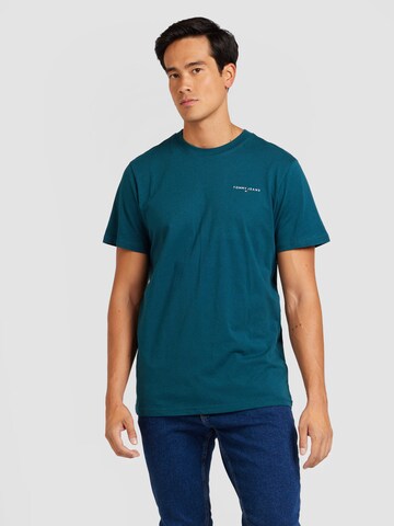 Tommy Jeans T-Shirt in Blau: Vorderseite