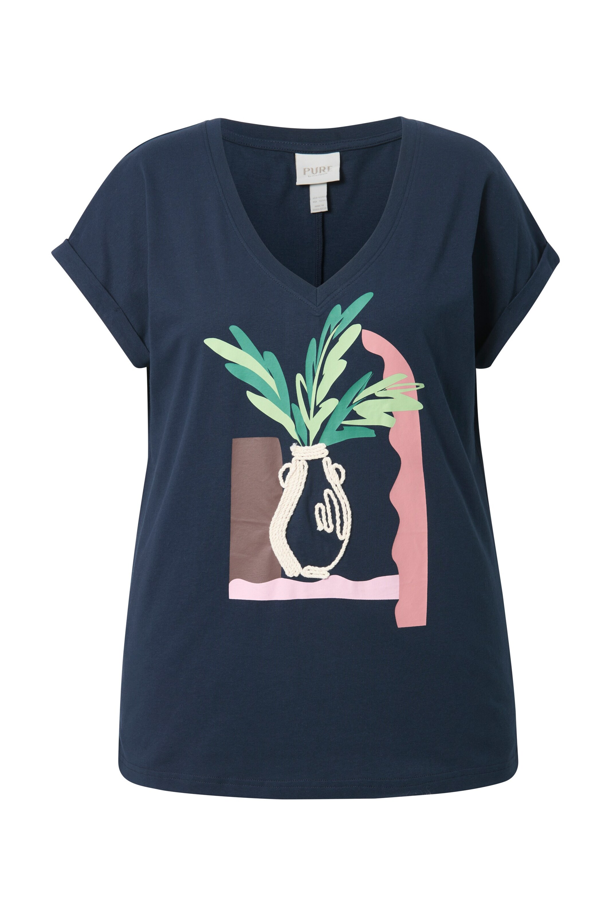 Ulla Popken Shirt in Blue: front