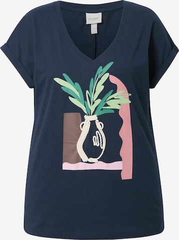 Ulla Popken Shirt in Blue: front