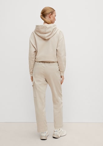 COMMA Regular Cargohose in Beige