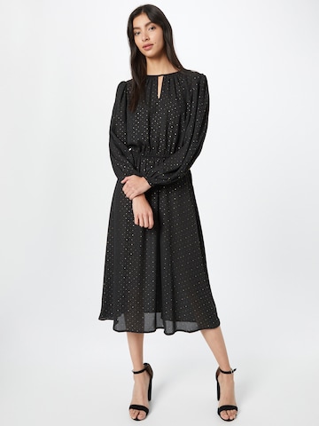 Q/S by s.Oliver Shirt Dress in Black: front