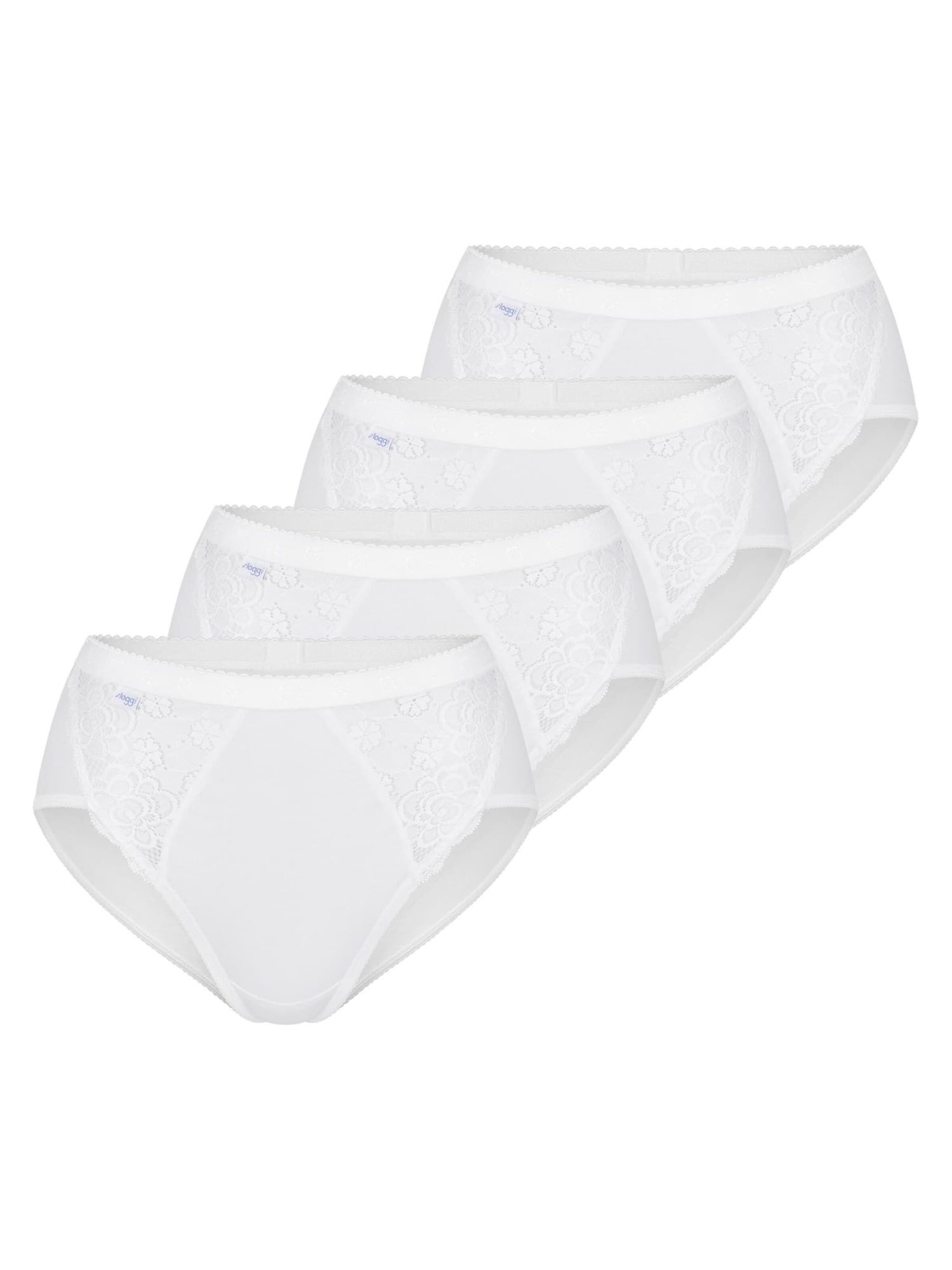 SLOGGI Slip 'Chic'‌‌ in Weiß: Vorderseite