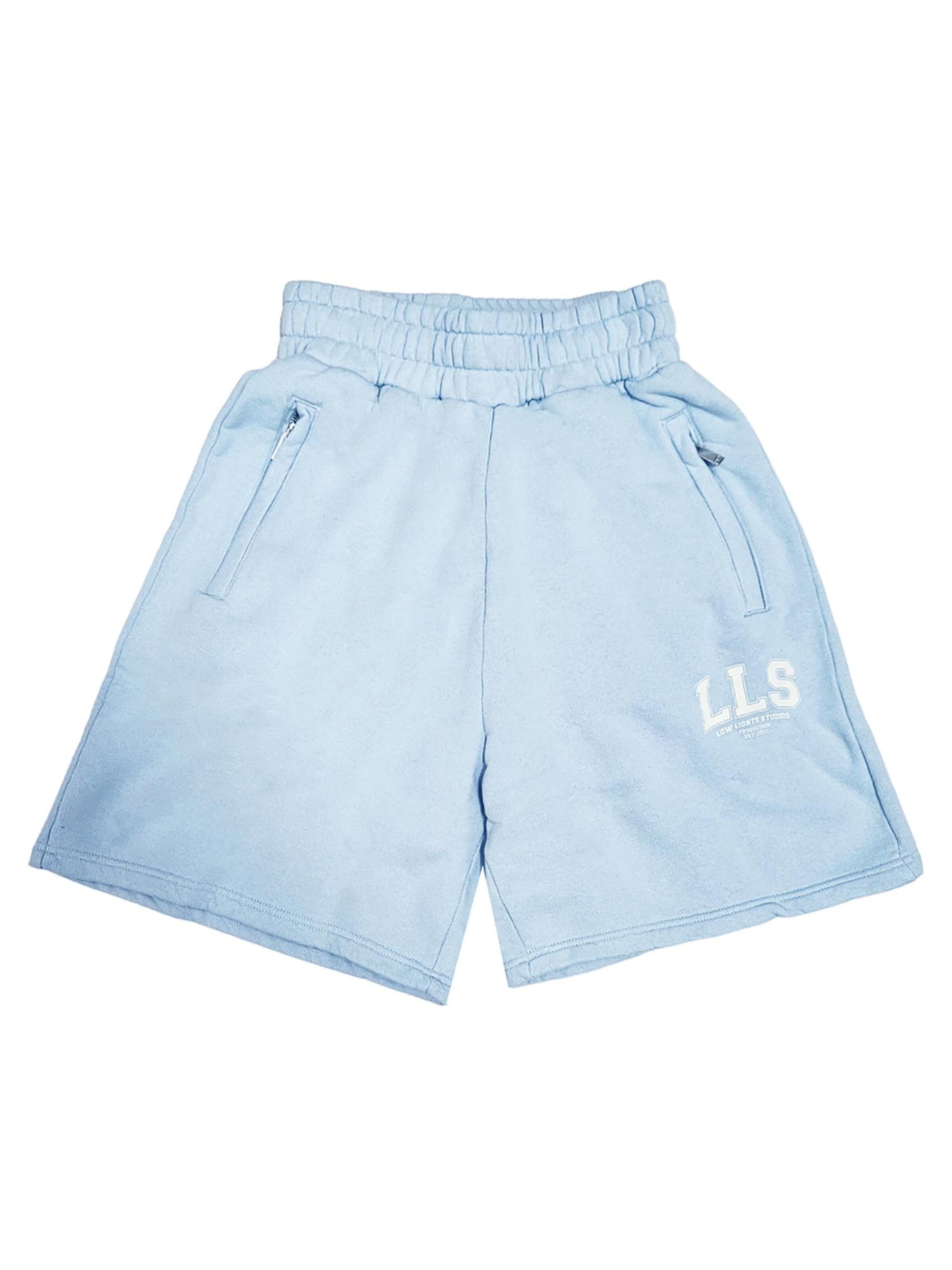Low Lights Studios Board Shorts 'Basic' in Blue: front