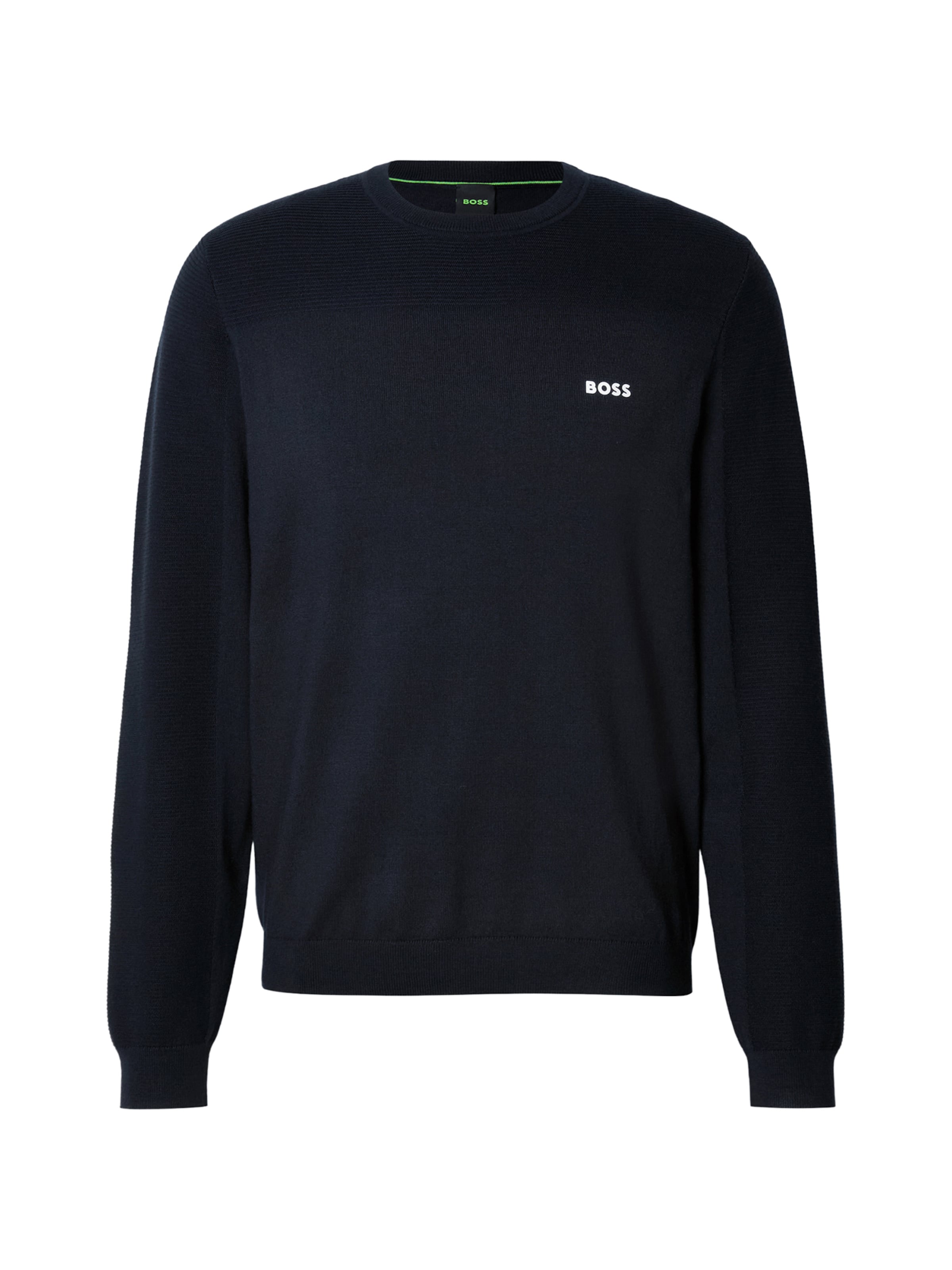 BOSS Свитер 'Momentum-X' в Синий: спереди