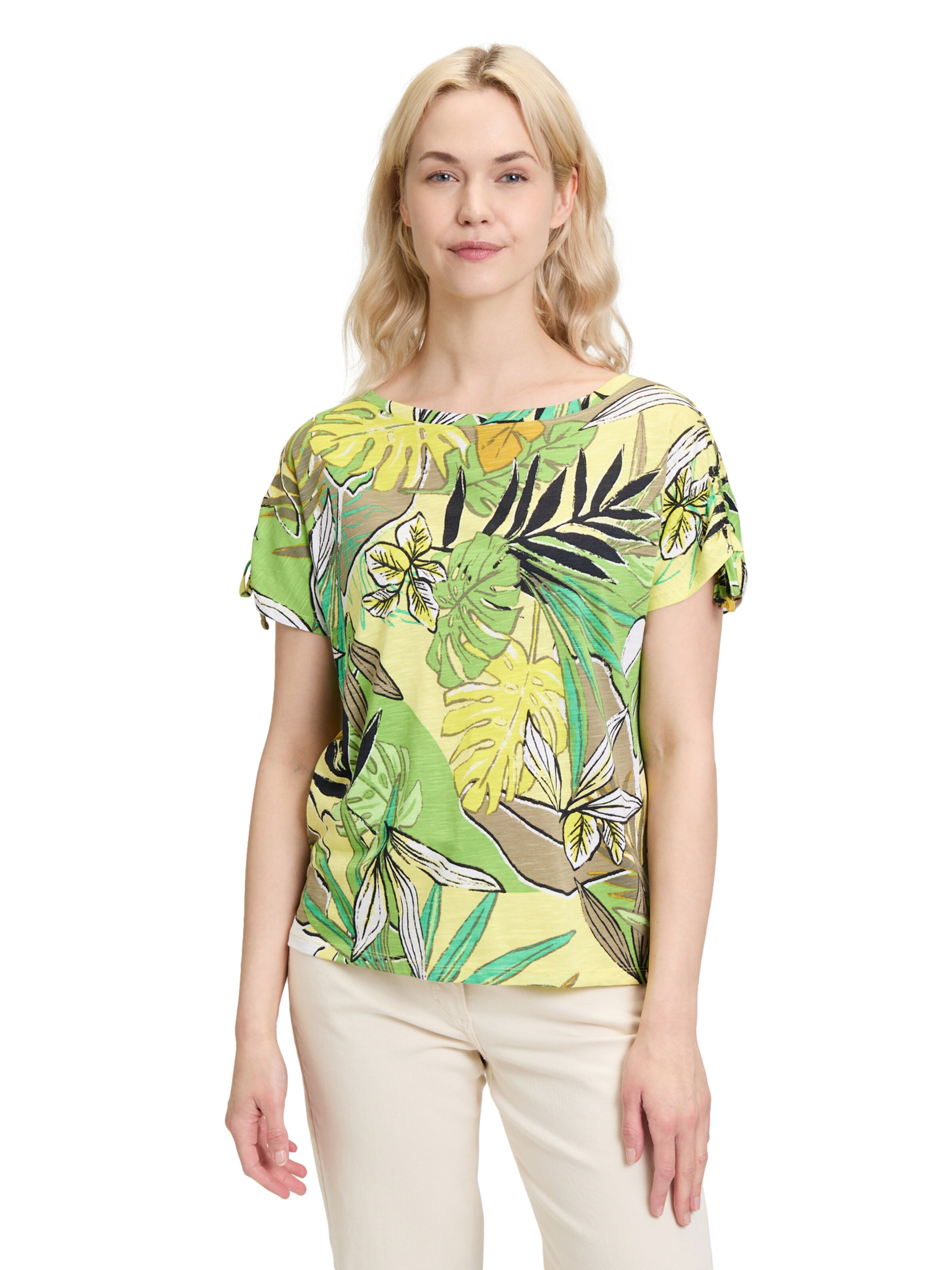 T-shirt Betty Barclay en vert : devant