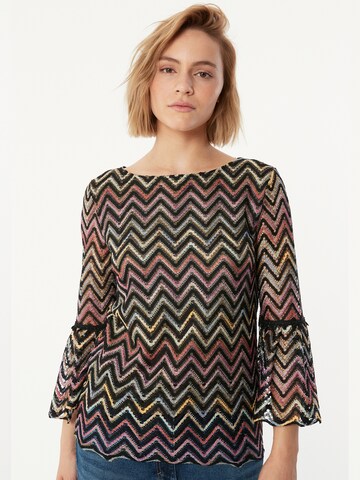 Ana Alcazar Shirt ' Zekori ' in Gemengde kleuren: voorkant