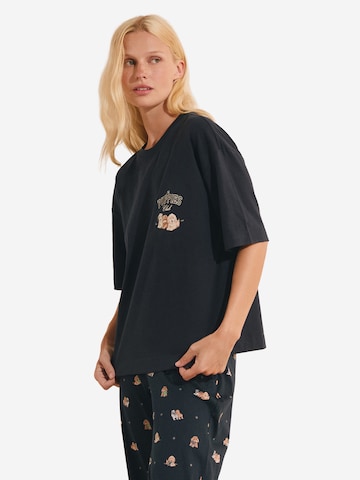 Camicia da notte 'Rupert' di ETAM in nero