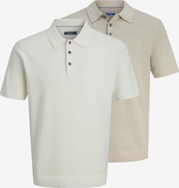 JACK & JONES Shirt 'Bluriley' in Beige: front