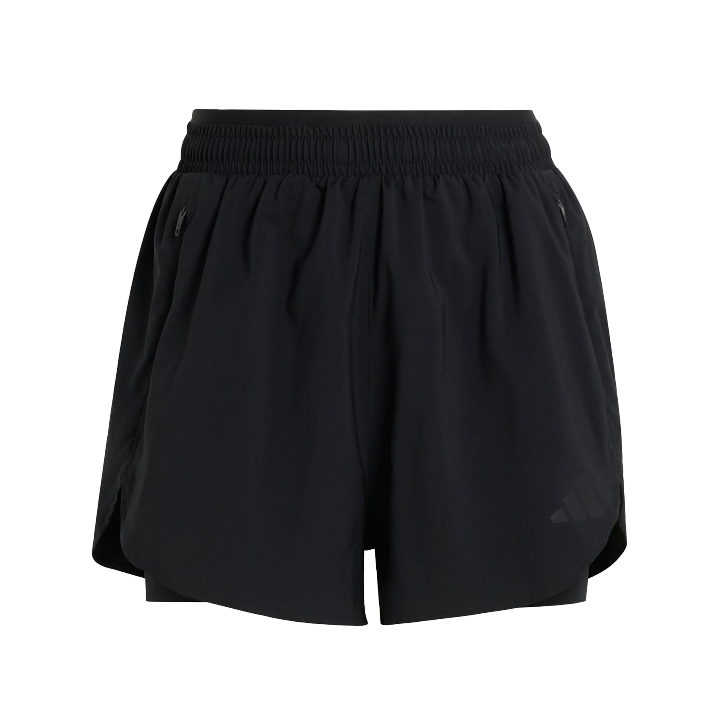 Regular Pantaloni sport 'D4T Go To' de la ADIDAS PERFORMANCE pe negru: față
