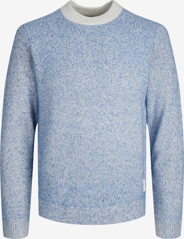 JACK & JONES Sweater 'SPACE' in Blue: front