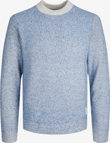 JACK & JONES Trui 'SPACE' in Blauw: voorkant