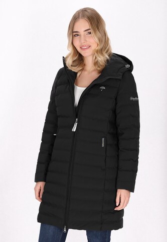 Schmuddelwedda Winter coat in Black: front