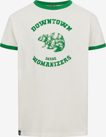 Derbe Shirt 'Derbe Town' in White: front