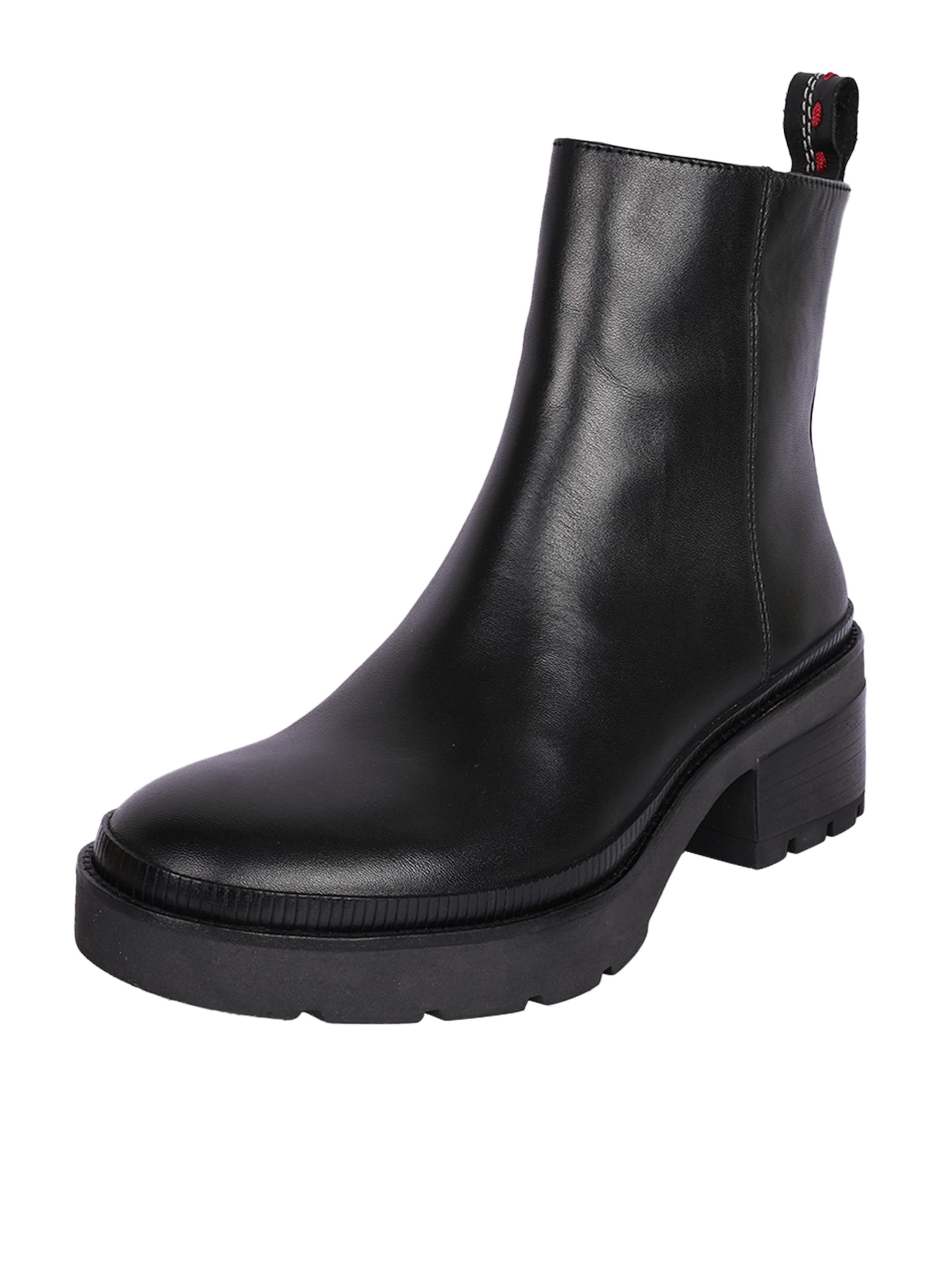 Crickit Enkellaarsjes 'Nerina' in Zwart: voorkant