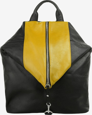 Cluty - Mochila en amarillo: frente