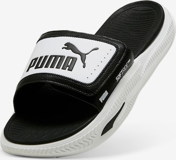 PUMA Beach & Pool Shoes 'SoftridePro ' in Black: front