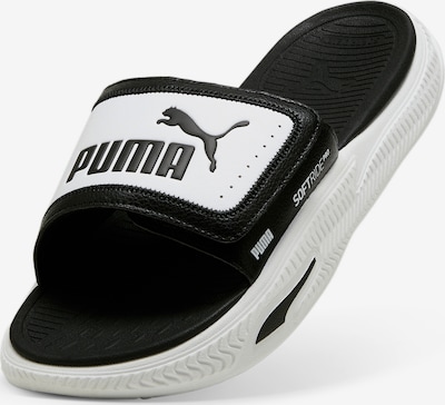 PUMA Strand-/badschoen 'SoftridePro ' in de kleur Zwart / Wit, Productweergave