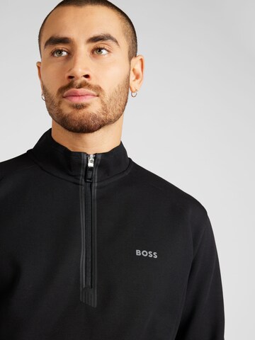 BOSS Sweatshirt i svart