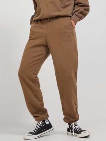 JJXX Tapered Broek 'BIANCA' in Groen: voorkant