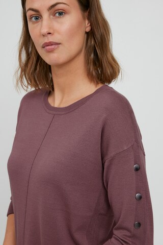 Fransa Sweater in Purple