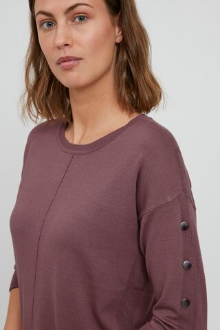 Fransa Pullover in Lila