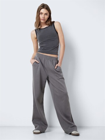 Noisy may Wide leg Broek 'ACIA VERA' in Grijs