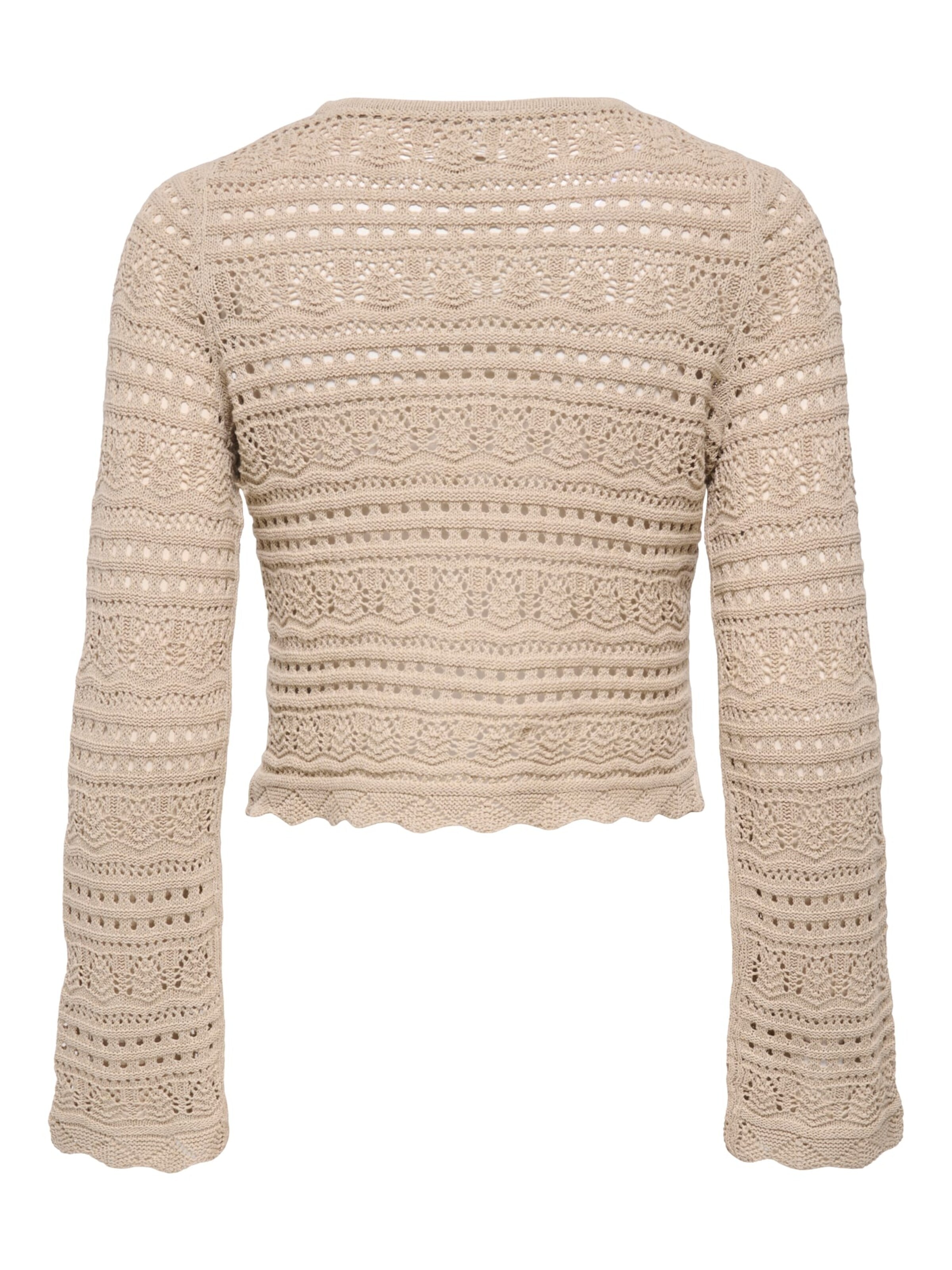 ONLY Sweater 'Elke' in Beige