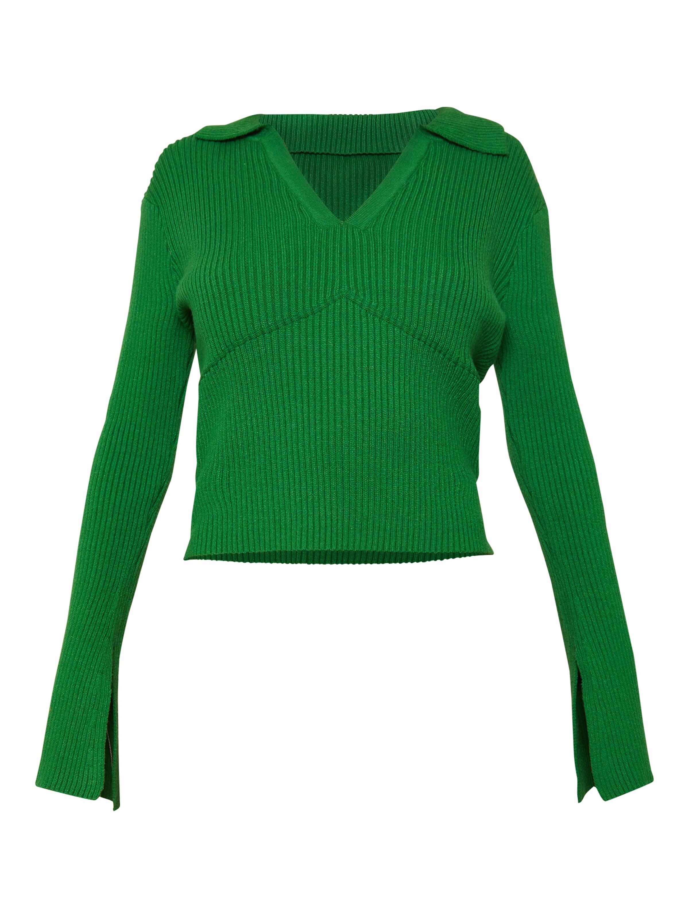 Chi Chi London Sweater in Green: front