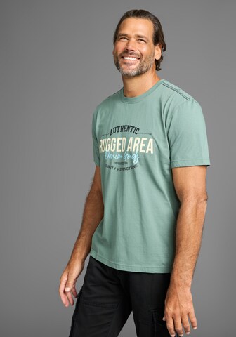Man's World T-Shirt in Grün: Vorderseite