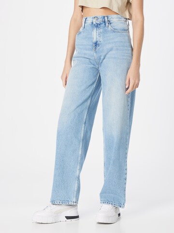 Calvin Klein Jeans Wide leg Jeans in Blue: front