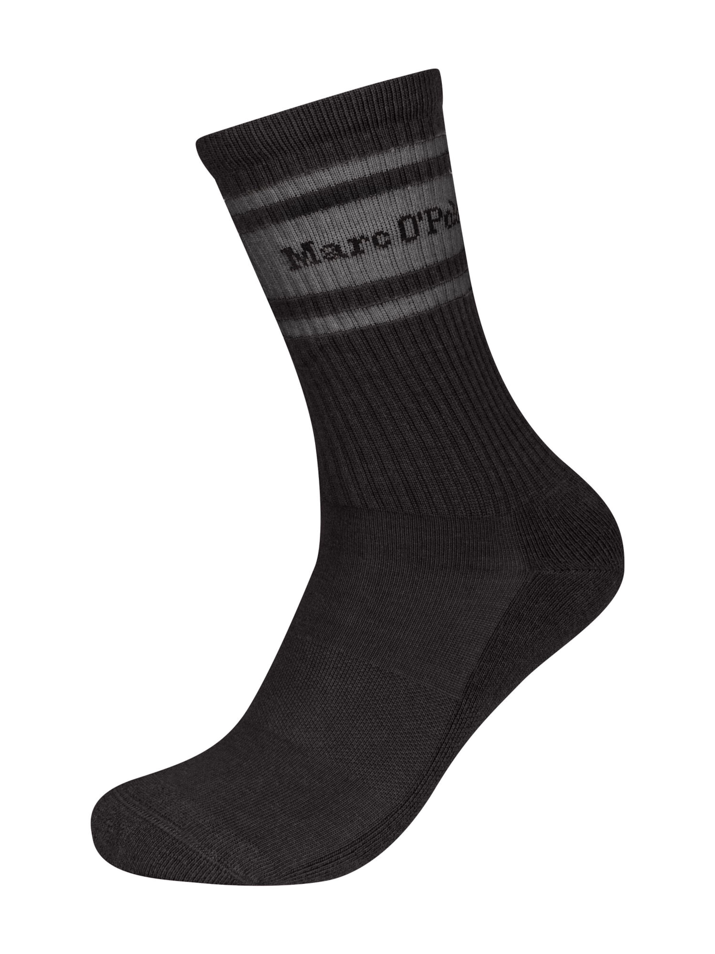 Marc O'Polo Sokken in Zwart: zijkant