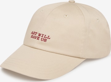 Cappello da baseball 'Chris' di Thinking MU in beige: frontale