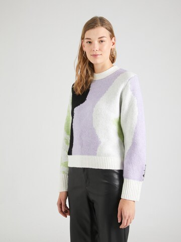 Monki Sweter w kolorze mieszane kolory: przód