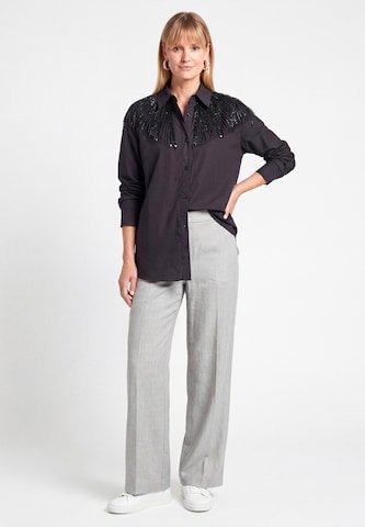 usha WHITE LABEL - Blusa em preto